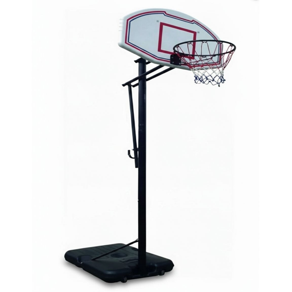 Portable Adjustable Basketball Hoop 44 Inch | Height Adjustable Outdoor Basketball System