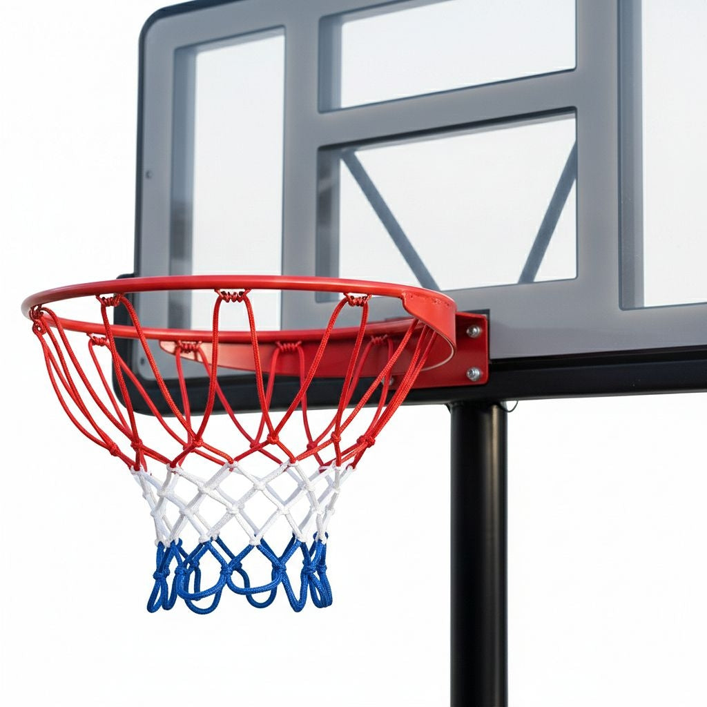 Adjustable Basketball Hoop Stand | Shatterproof Polycarbonate Basketball System