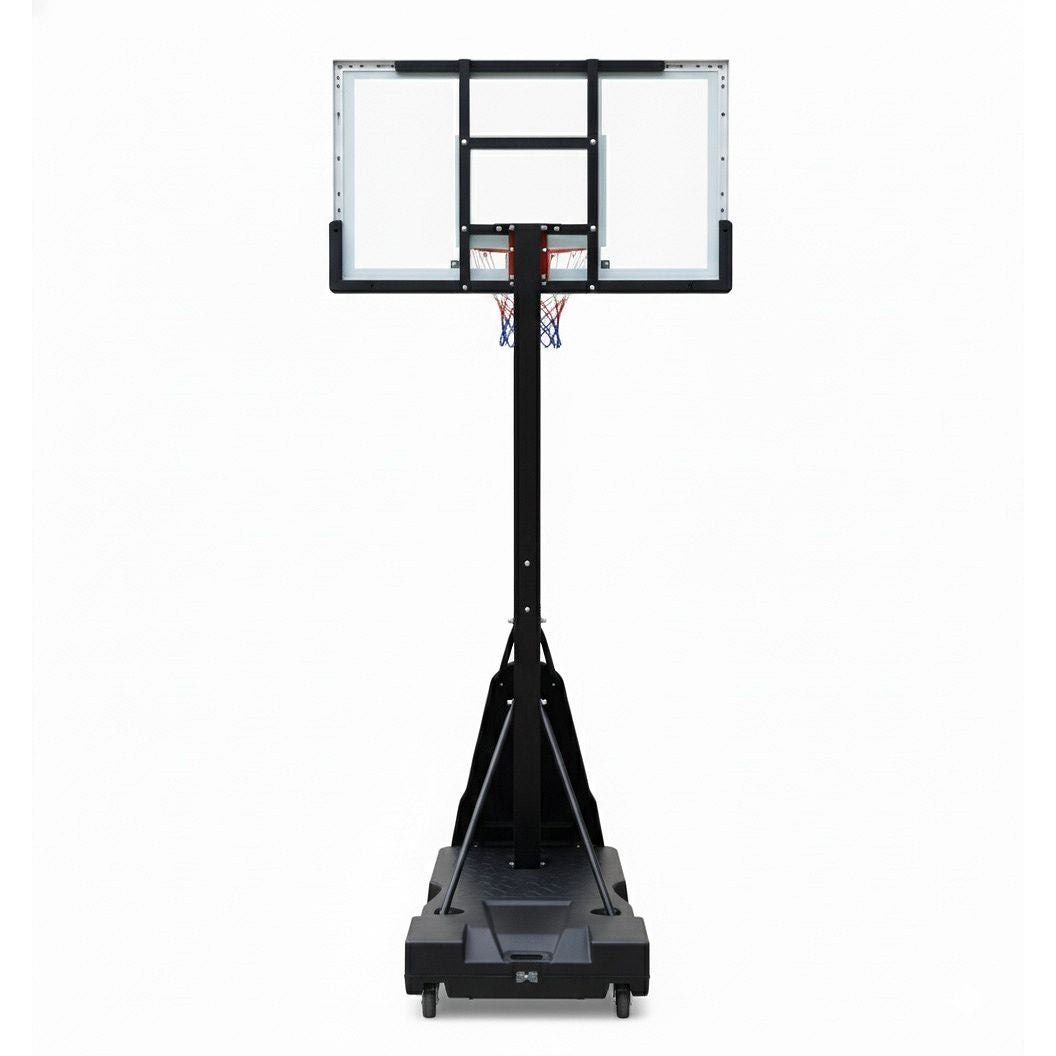 Heavy-Duty Adjustable Basketball Hoop | 136cm Backboard & 130kg Steel Base