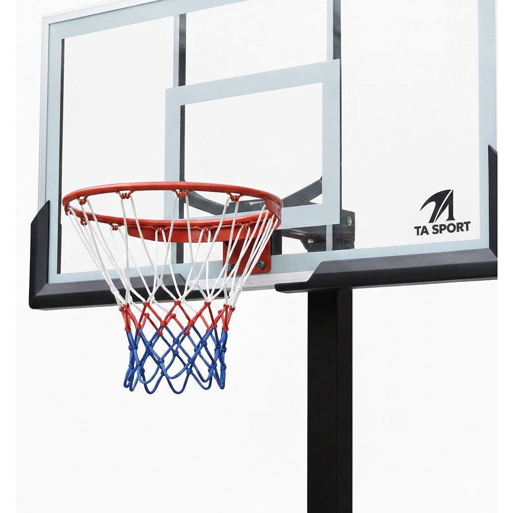 Heavy-Duty Adjustable Basketball Hoop | 136cm Backboard & 130kg Steel Base
