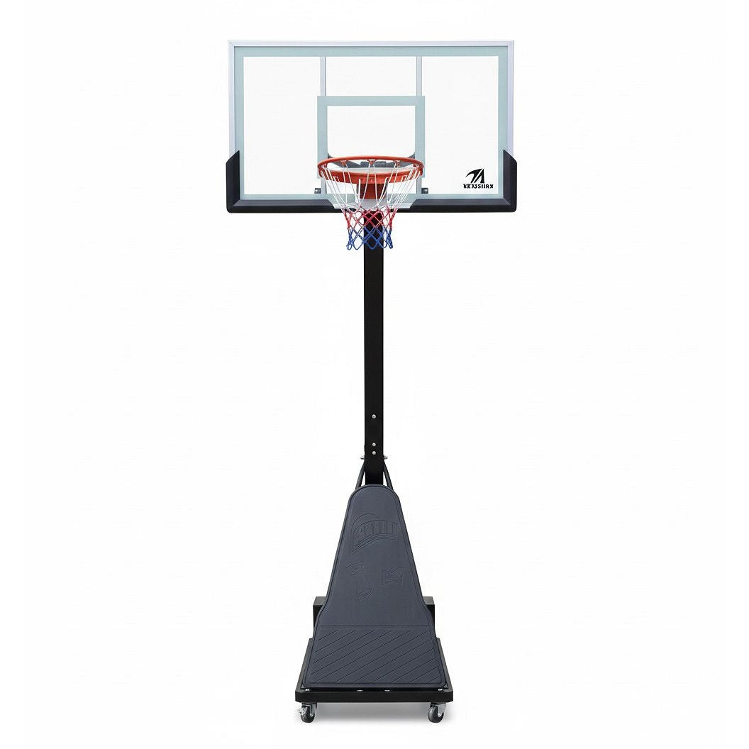 Heavy-Duty Adjustable Basketball Hoop | 136cm Backboard & 130kg Steel Base