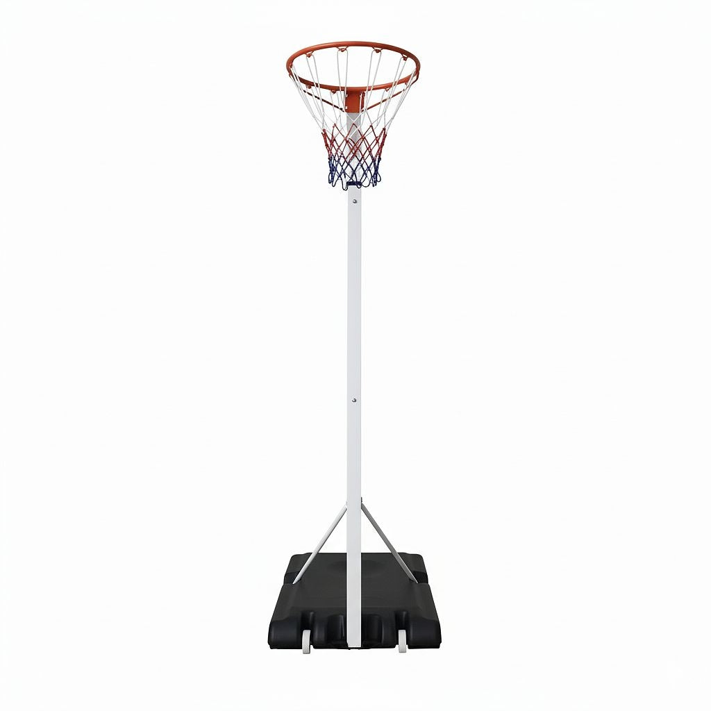 Adjustable Netball Stand | Height Adjustable Netball Hoop with Stable Fillable Base