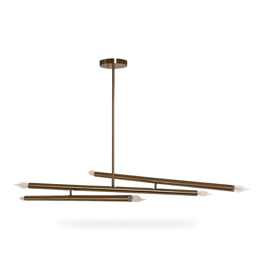 Opula 6-Piece Pendant Lamp Set, Copper - COOLBABY