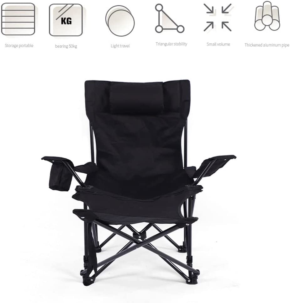 COOLBABY Portable Outdoor Camping Chairs,Beach Armchair - COOL BABY