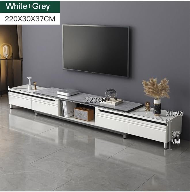 Living Room Modern Shelf Storage Cabinet Table 220 CM - COOLBABY