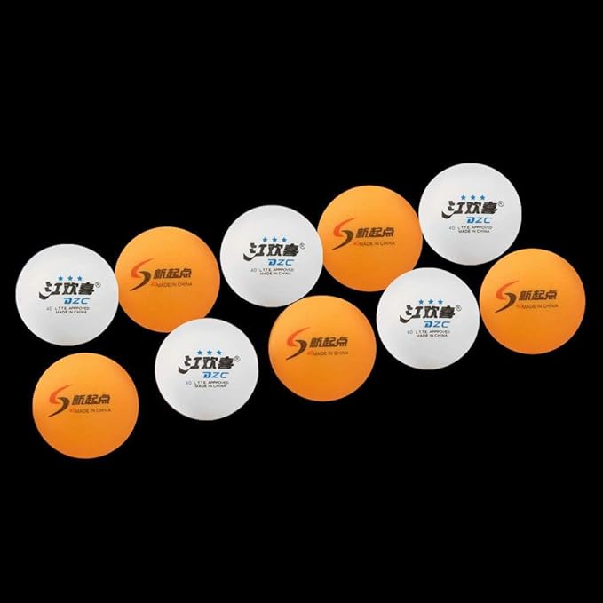 24 PCs Table Tennis Balls Ping Pong Balls 40mm 3-stars, Indoor And Outdoor Training Beginners And Advanced Players - COOLBABY
