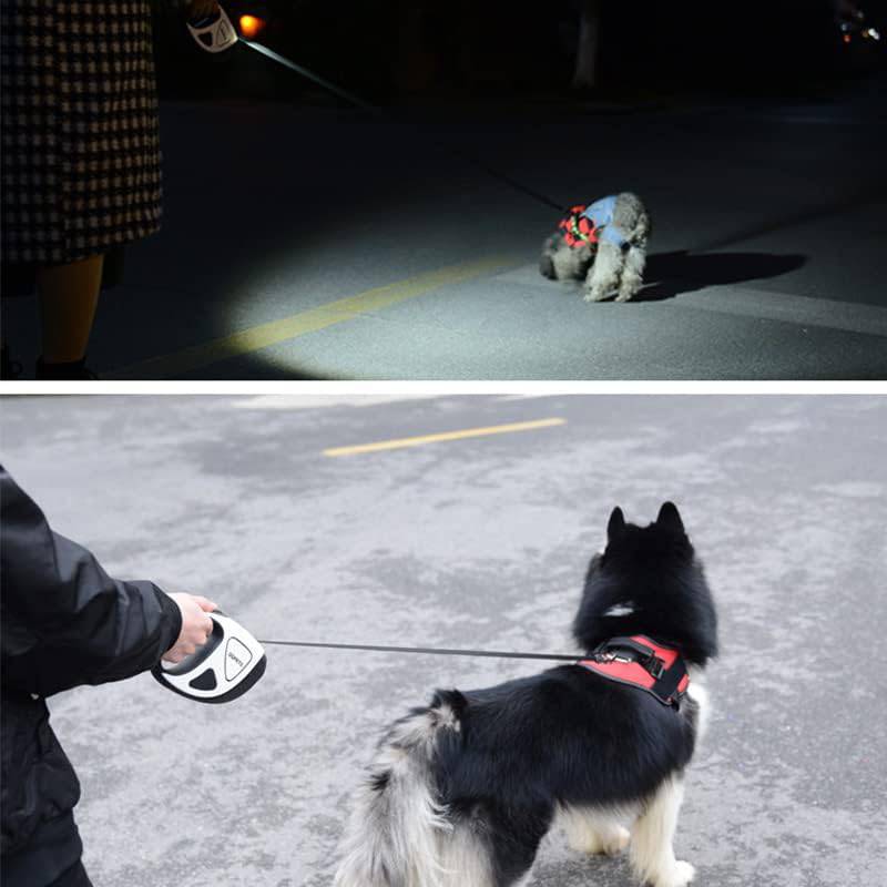 COOLBABY WHD3221 5M Pet Dog with LED Light Automatic Retractable Towing Rope - COOL BABY