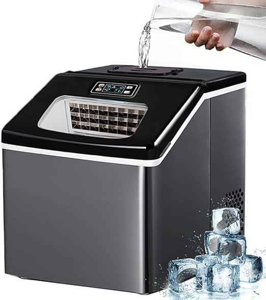 A-30KG Countertop Automatic Ice Cube Maker For Home And Restaurant - COOLBABY