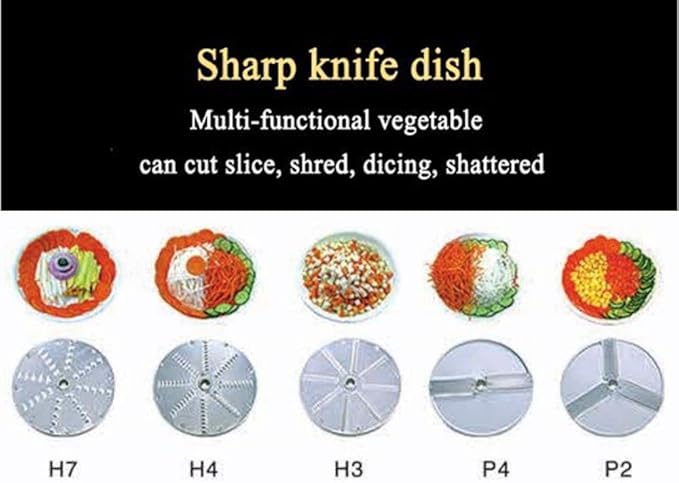 Multi-function vegetable cutter - 5 knives with BLADES - COOLBABY