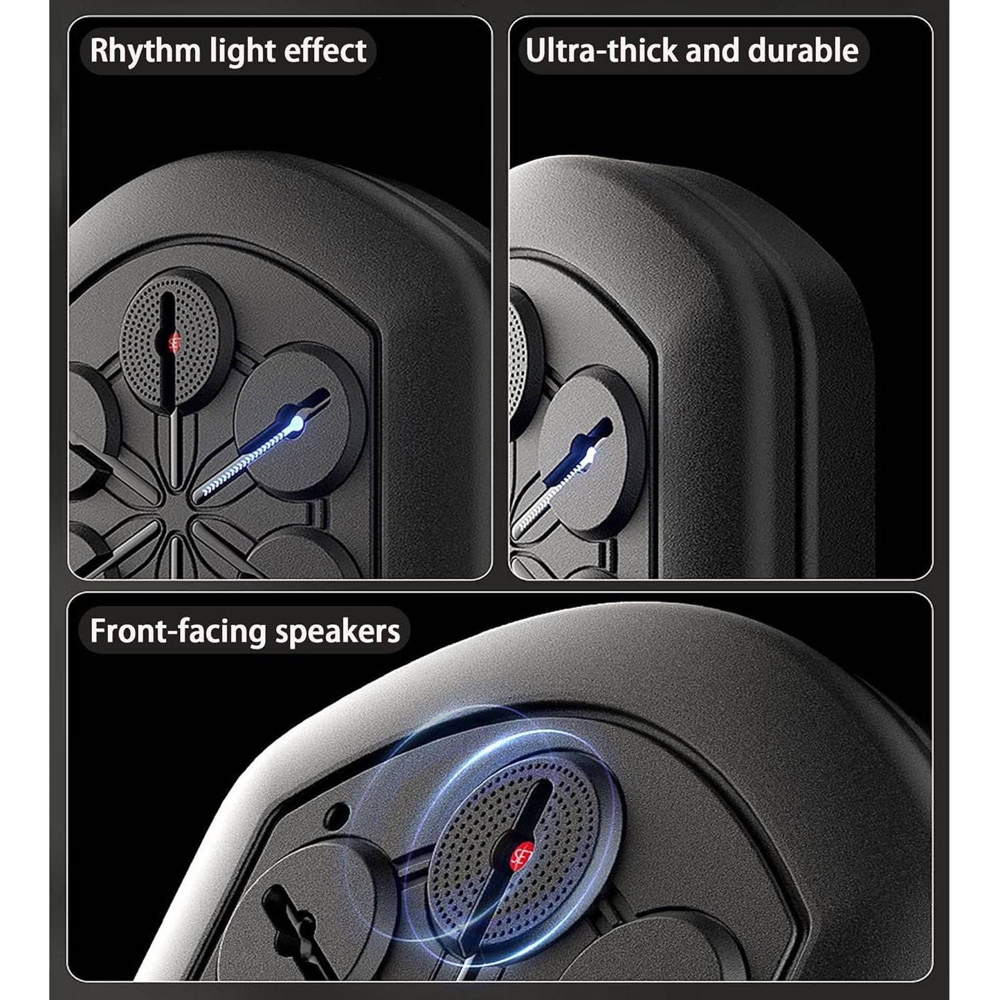 COOLBABY Boxing Machine,Can Connect to Bluetooth Smart Music Boxing Machine with 2 Pairs of Boxing Gloves - COOL BABY