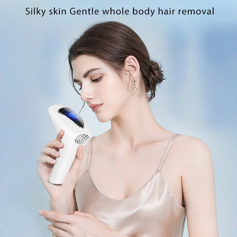 COOLBABY XQQ-JGTMY Professional Laser Hair Removal IPL Female Epilator Painless Pulsed Light Women Leg Depilatory Device for Facial Body Bikini - COOL BABY
