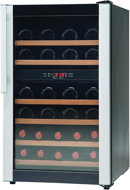 COOLBABY Vestfrost 32 To 197 -Bottle Wine Cooler – Multi-Temperature Beverage Cabinet - COOLBABY