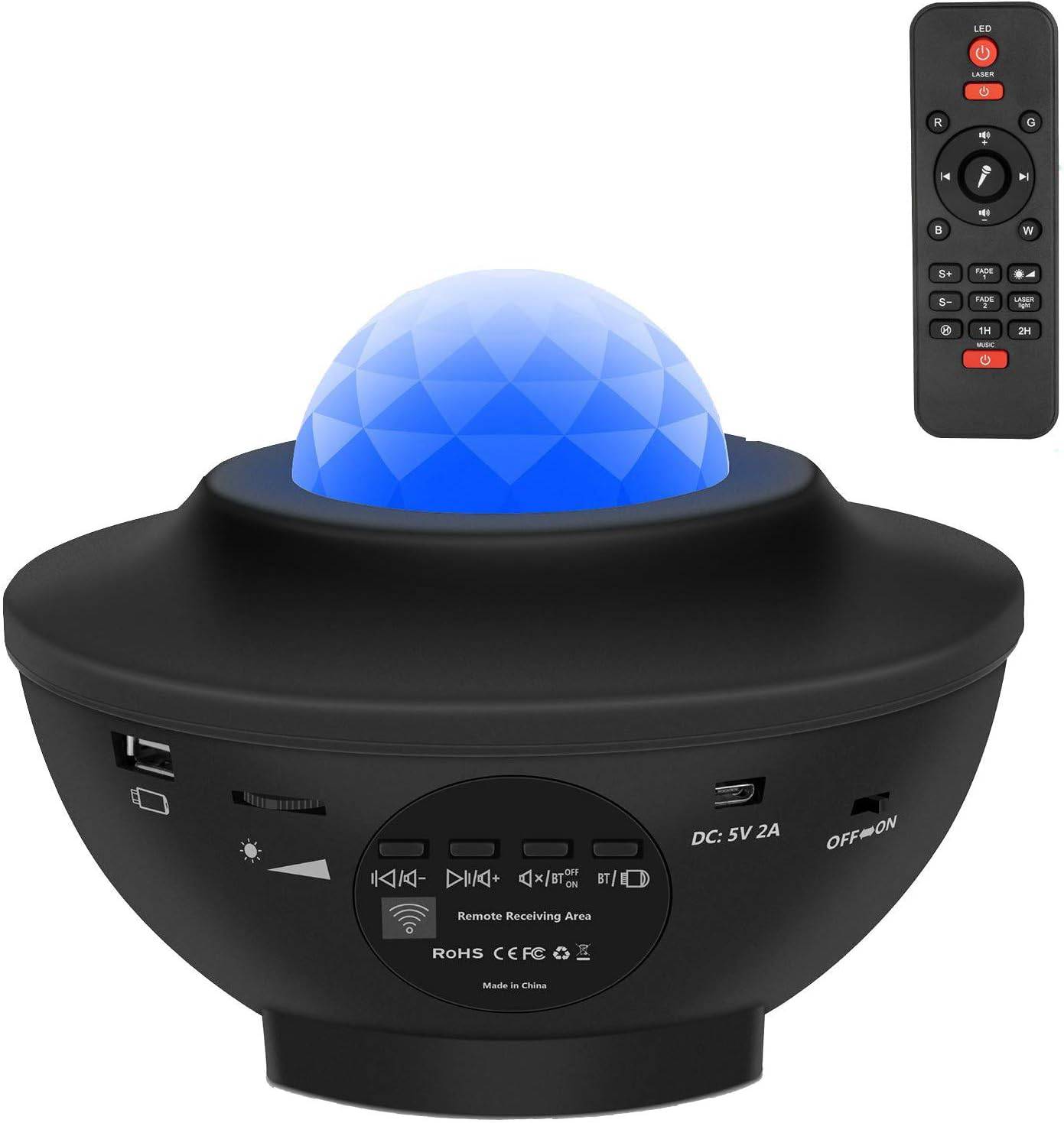 C00LBABY XXKTY Transform Your Space with Remote Control Star Projector & Bluetooth Music - COOLBABY