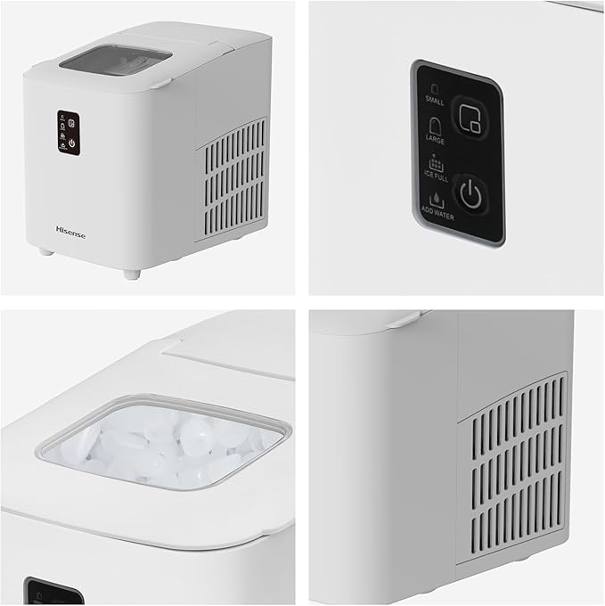 Automatic Ice Maker, Portable and compact 20 kg / 24 hours - ICM1263 - COOLBABY