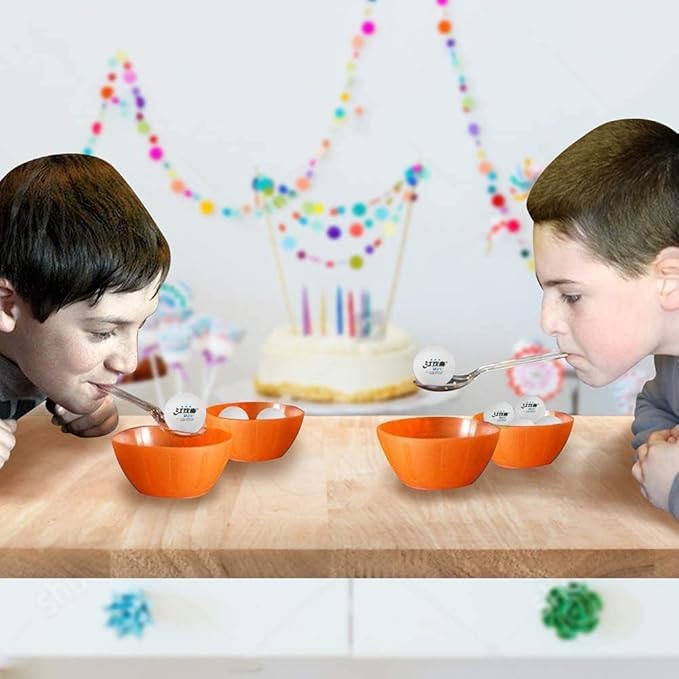 24 PCs Table Tennis Balls Ping Pong Balls 40mm 3-stars, Indoor And Outdoor Training Beginners And Advanced Players - COOLBABY