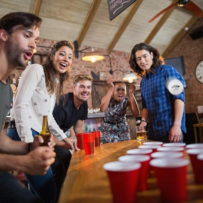 24 PCs Table Tennis Balls Ping Pong Balls 40mm 3-stars, Indoor And Outdoor Training Beginners And Advanced Players - COOLBABY