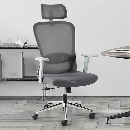 Office Chair, Mesh Office Chair, Backrest, Lifting Swivel Chair, Simple Study Ergonomic Computer Chair - COOLBABY