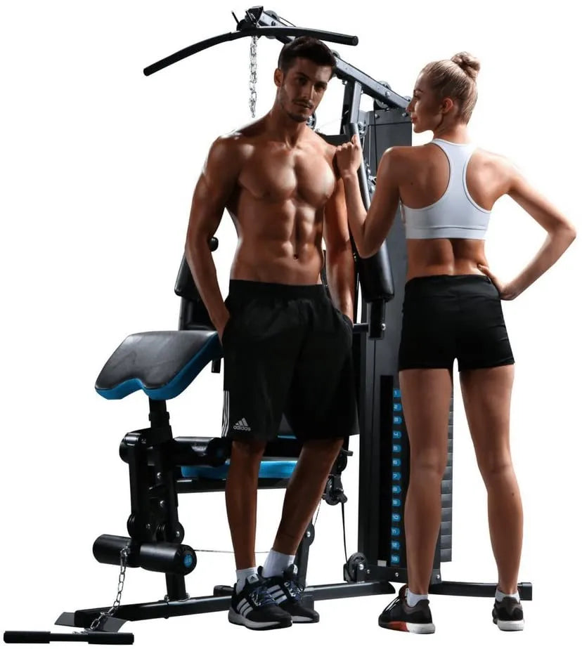 COOLBABY Home Gym JX-DS913: Versatile Multi-Function Workout Station with 297lbs Resistance - COOLBABY