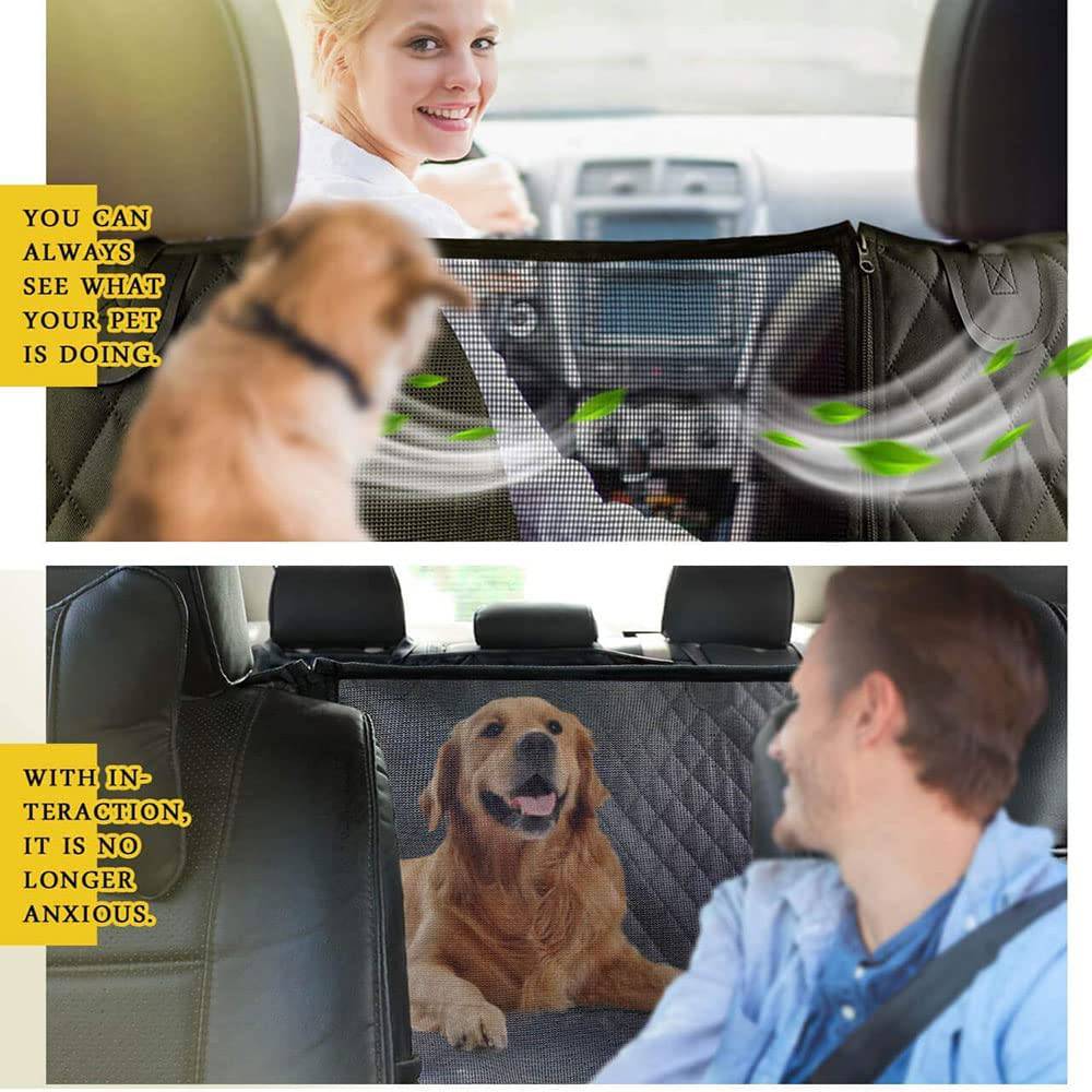 COOLBABY Explore the Outdoors with Premium Mesh Dog Car Seat Cover - COOL BABY