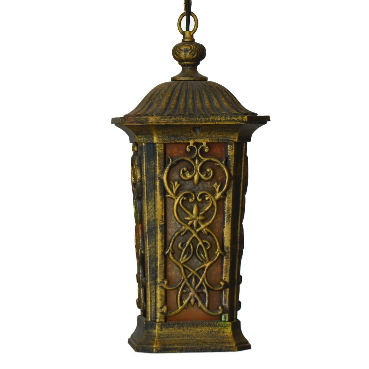 Outdoor Hanging Light - Black/Gold - COOLBABY