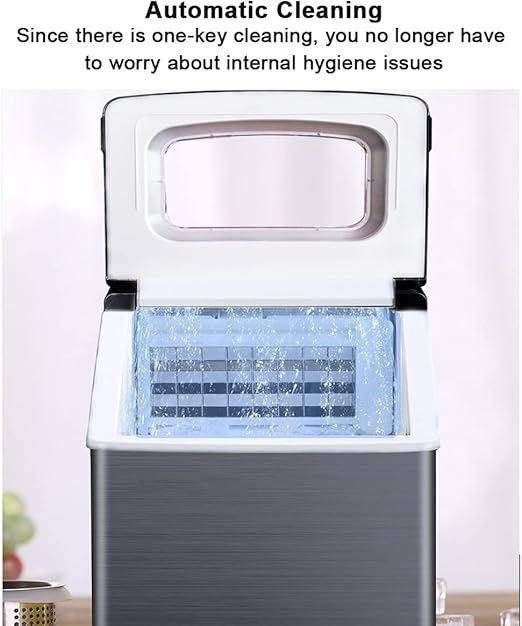 A-30KG Countertop Automatic Ice Cube Maker For Home And Restaurant - COOLBABY