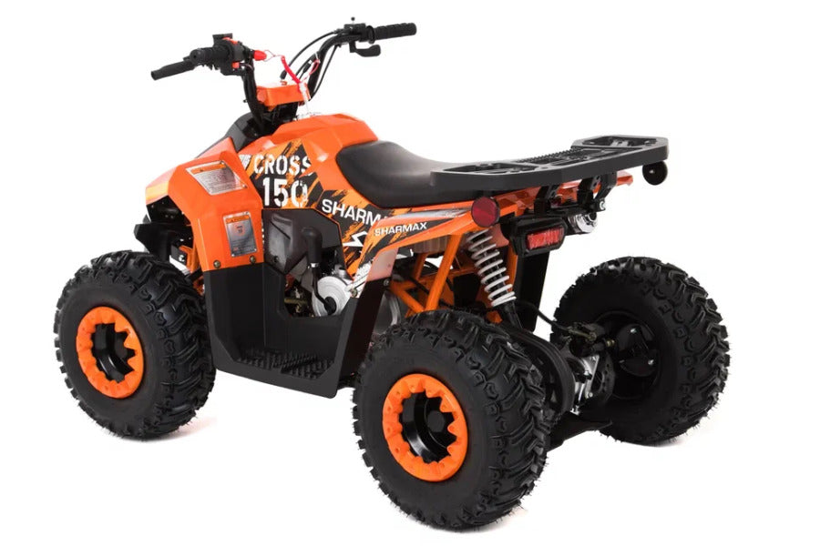 Sharmax 150 Cross ATV: Powerful 10 HP 150cc Youth & Adult Quad with Electric Start - COOLBABY