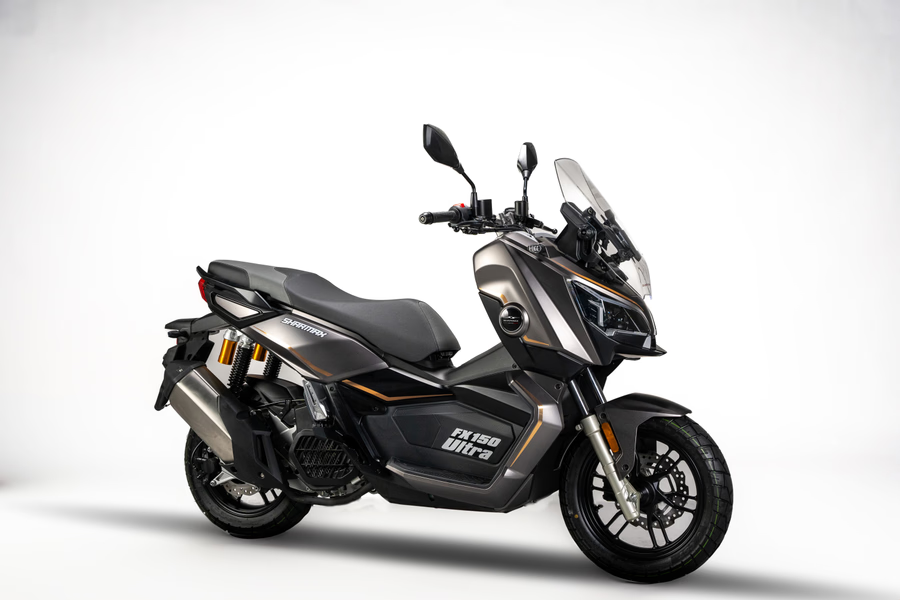 SHARMAX FX 150 Ultra Maxi Scooter – Powerful 150cc Engine, Water-Cooled, Fuel-Efficient - COOLBABY