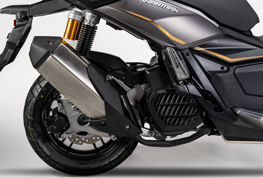 SHARMAX FX 150 Ultra Maxi Scooter – Powerful 150cc Engine, Water-Cooled, Fuel-Efficient - COOLBABY