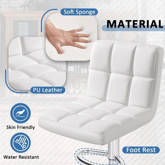Bar Stool - Configurable Chair, PU leather Chair - COOLBABY