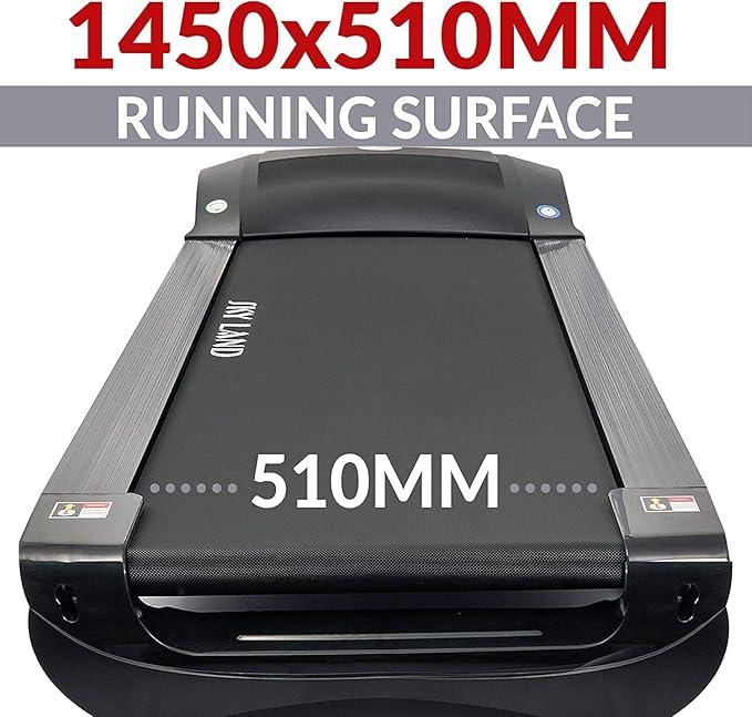 Heavy Duty AC Motor Treadmill – 7 HP Peak Power, Foldable Design with Auto Incline, Bluetooth & App Connectivity