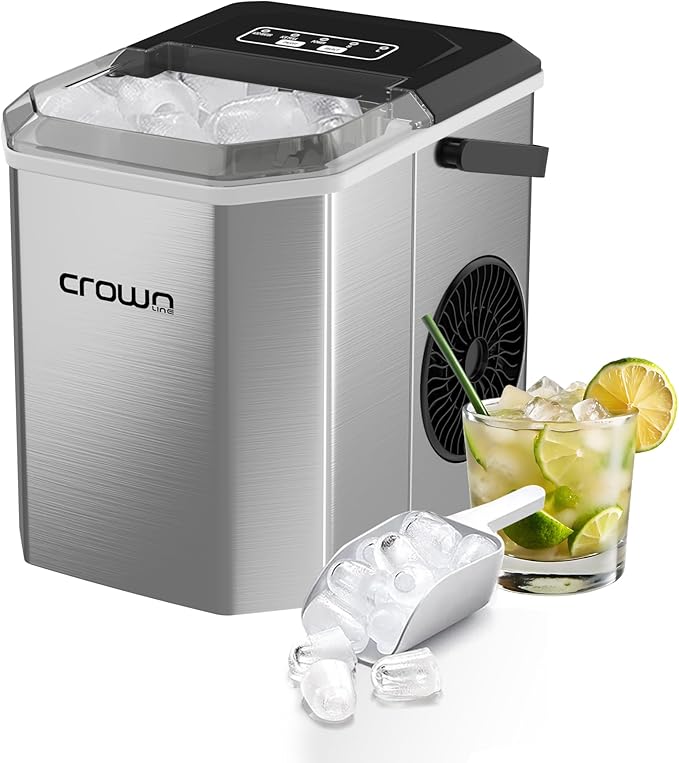 Compact Countertop Portable Ice Maker, 12kg/Day, 1.3L - IM-411 - COOLBABY