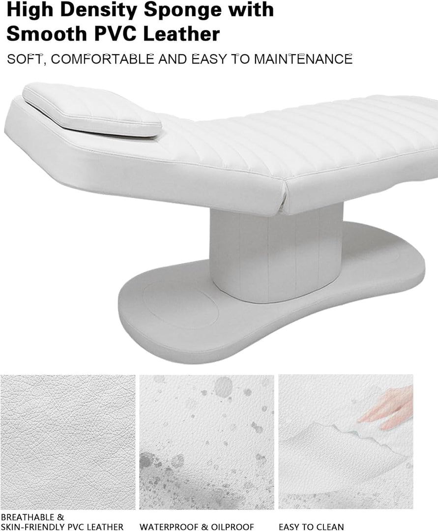 COOLBABY Multi-Purpose Electric Beauty Bed – Portable Spa Massage Table with Adjustable Height for Aesthetic Tattoo - COOLBABY