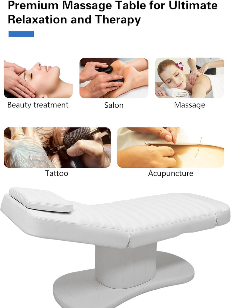 COOLBABY Multi-Purpose Electric Beauty Bed – Portable Spa Massage Table with Adjustable Height for Aesthetic Tattoo - COOLBABY