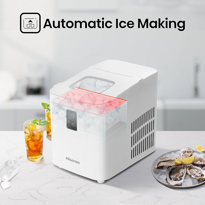 Automatic Ice Maker, Portable and compact 20 kg / 24 hours - ICM1263 - COOLBABY