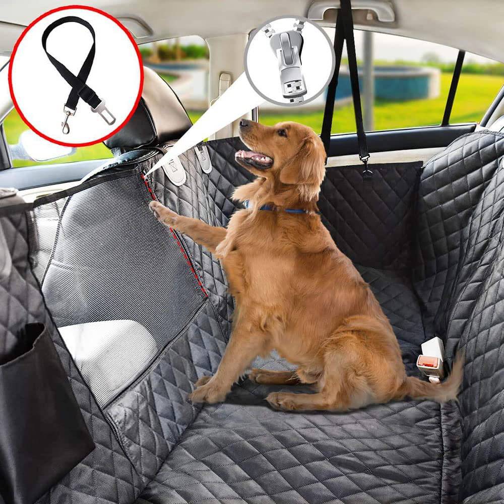COOLBABY Explore the Outdoors with Premium Mesh Dog Car Seat Cover - COOL BABY