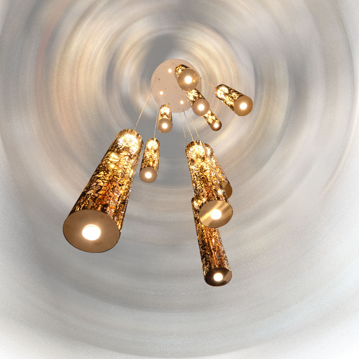 Luxury Alaria Staircase - Rose Gold - COOLBABY