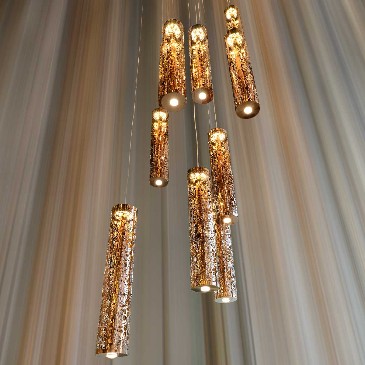 Luxury Alaria Staircase - Rose Gold - COOLBABY