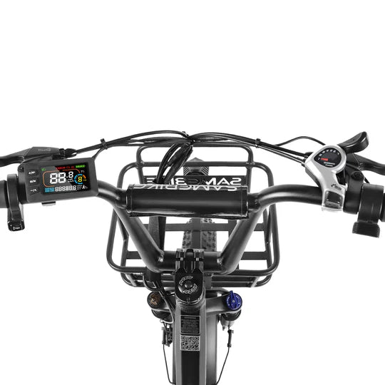 350W Electric City Bike, 48V 8Ah Battery Electric Scooter With Seat - COOLBABY