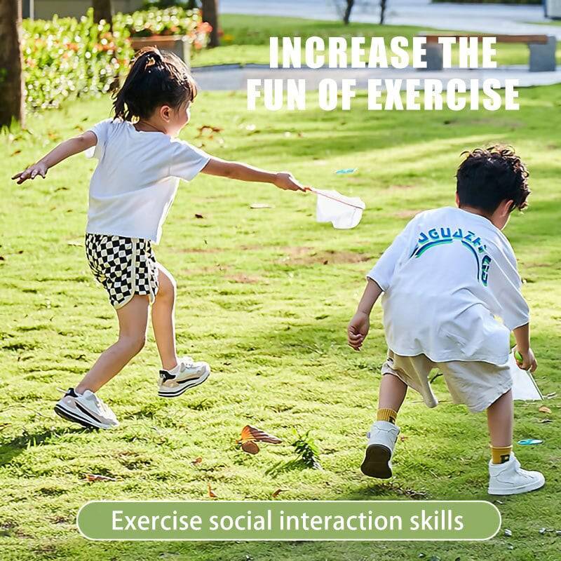 COOLBABY Outdoor Disc Launcher Game Set for Kids - Safe and Fun Family Activity - COOL BABY