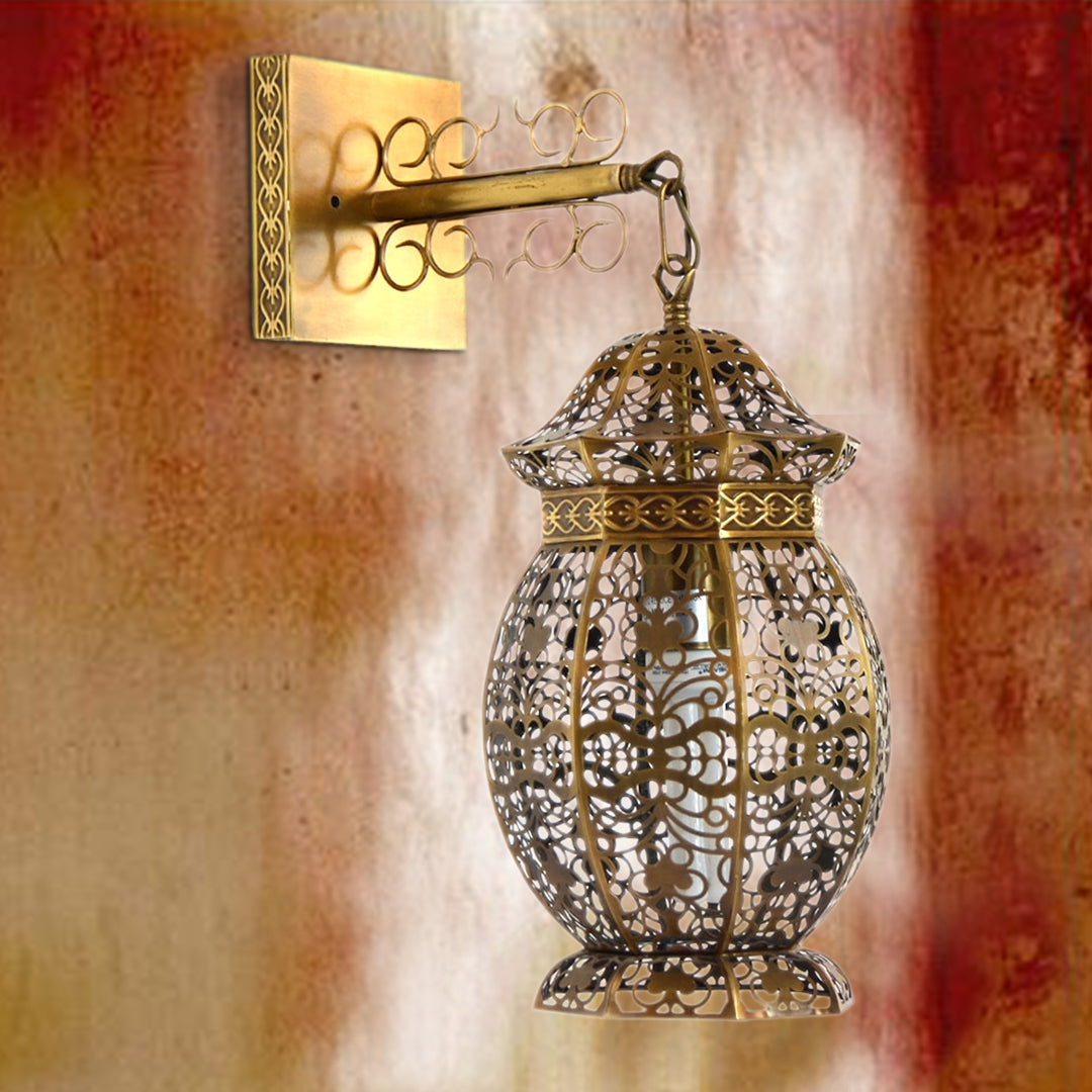 Arabic Wall Light - Brass - COOLBABY