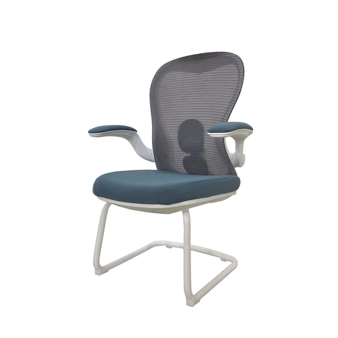 COOLBABY Modern Office Visitor Chair with Breathable Mesh Back and Ergonomic Design - Model 812-C - COOLBABY