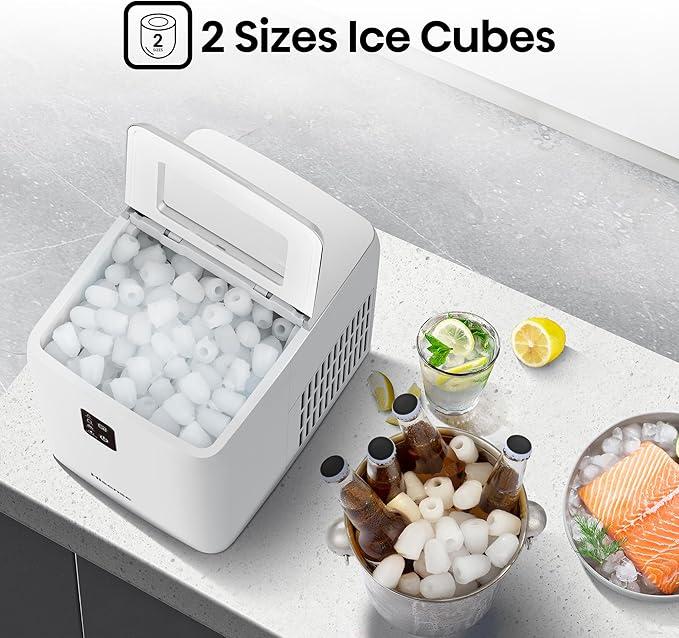 Automatic Ice Maker, Portable and compact 20 kg / 24 hours - ICM1263 - COOLBABY