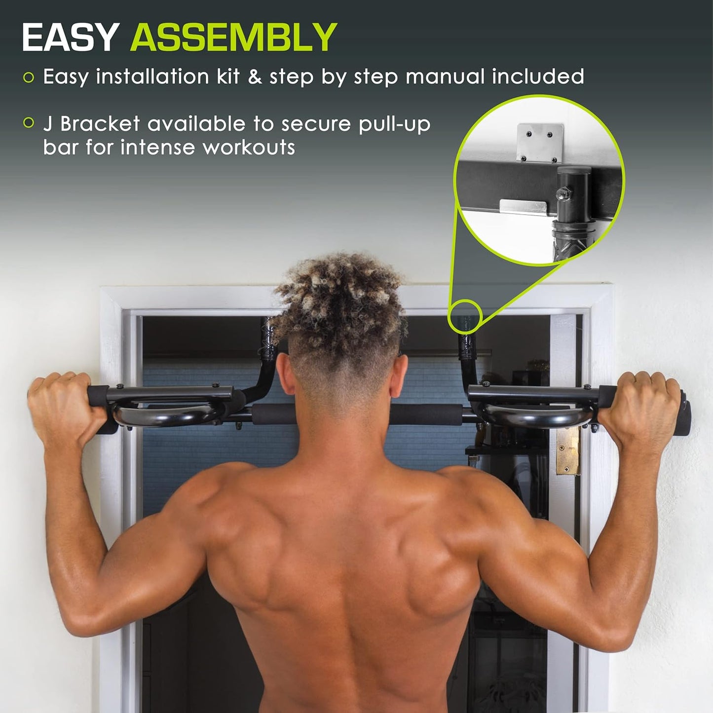 ProsourceFit Doorway Mount, Foldable, Multi-Grip, Multi-Grip Lite and Wall-Mounted Pull Up/Chin-Up Bar - COOLBABY