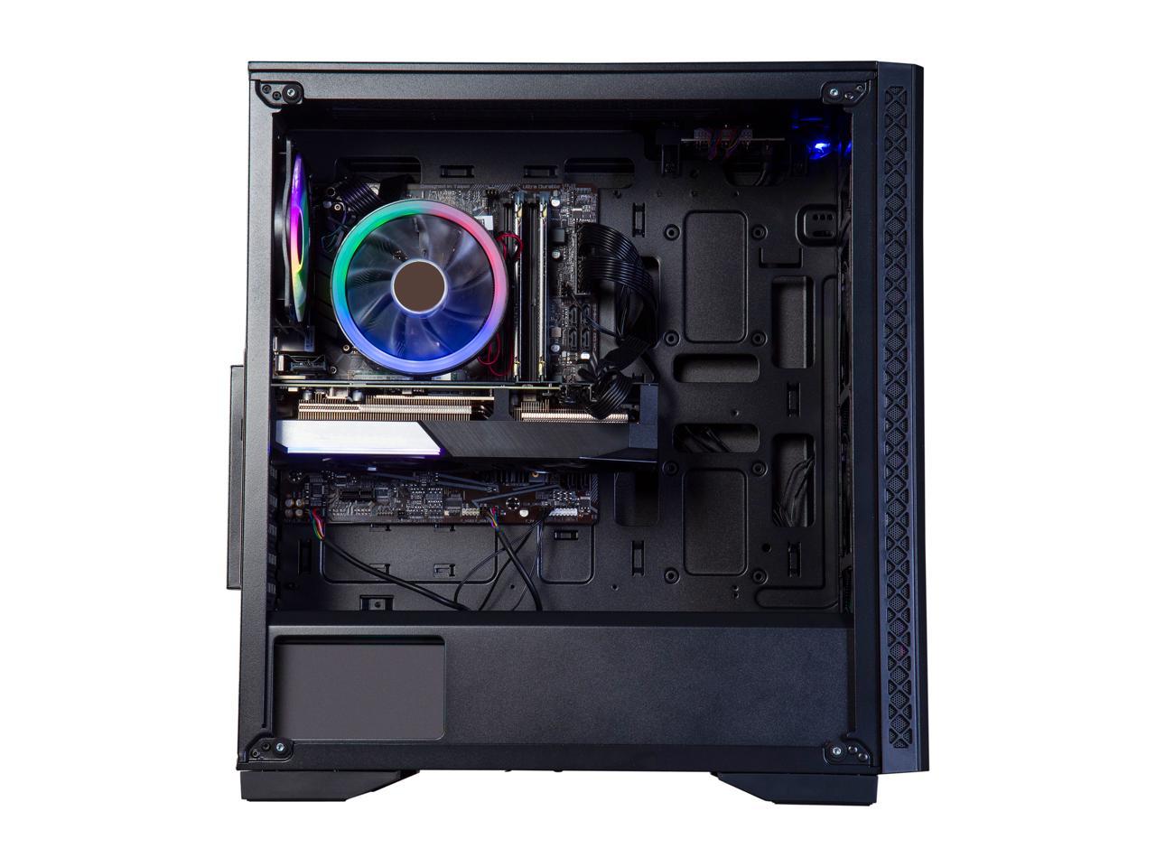 Budget Gaming PC - AMD Ryzen 5 3600 6 Cores 12 Threads, NVIDIA RTX 2070 8GB, 32GB DDR4 RAM 3200MHz, 1TB SSD Gen 4, 650W 80 PLUS PSU, Tower cooling - COOLBABY