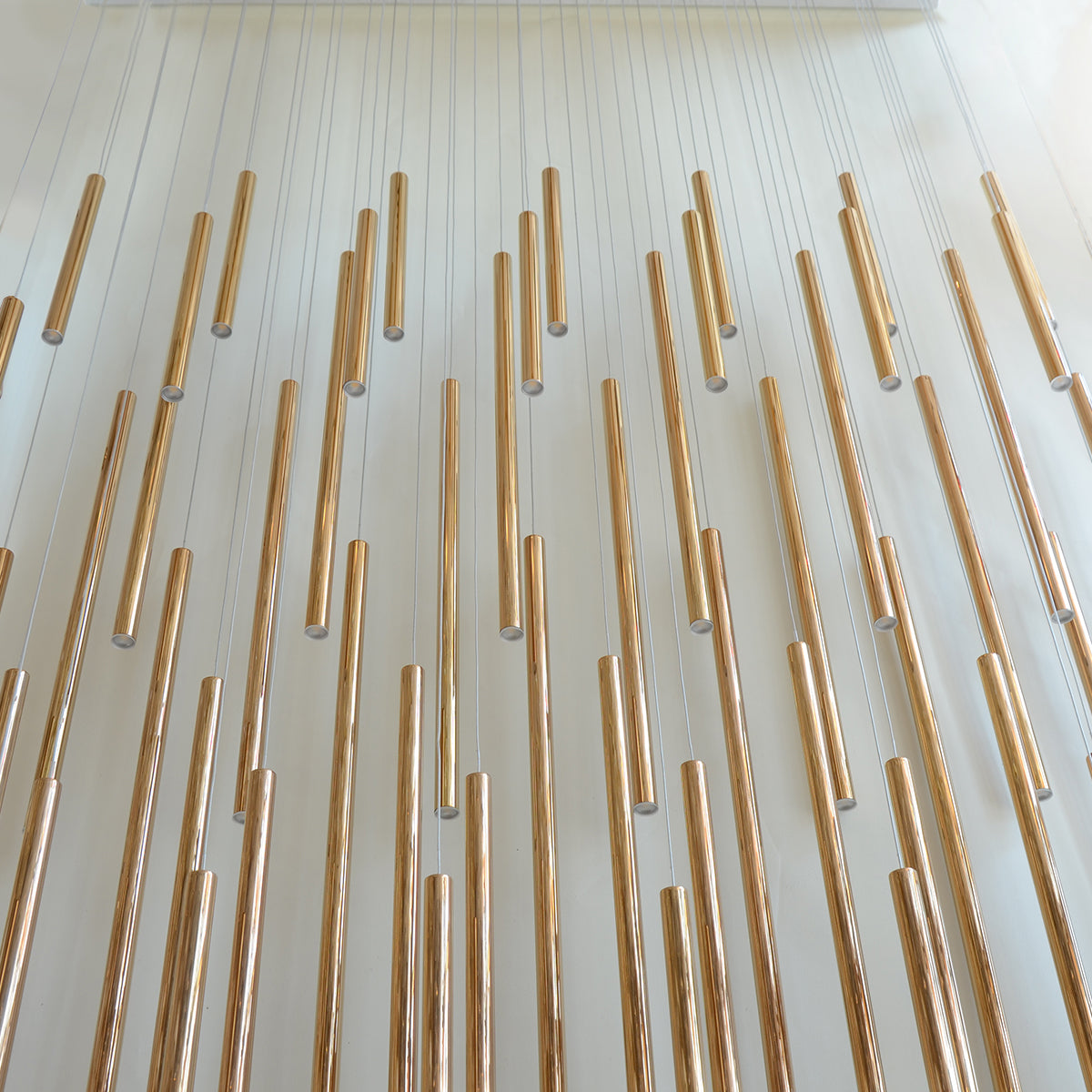 Luxury Alaria Staircase LED Stainless Steel - Rose Gold - COOLBABY