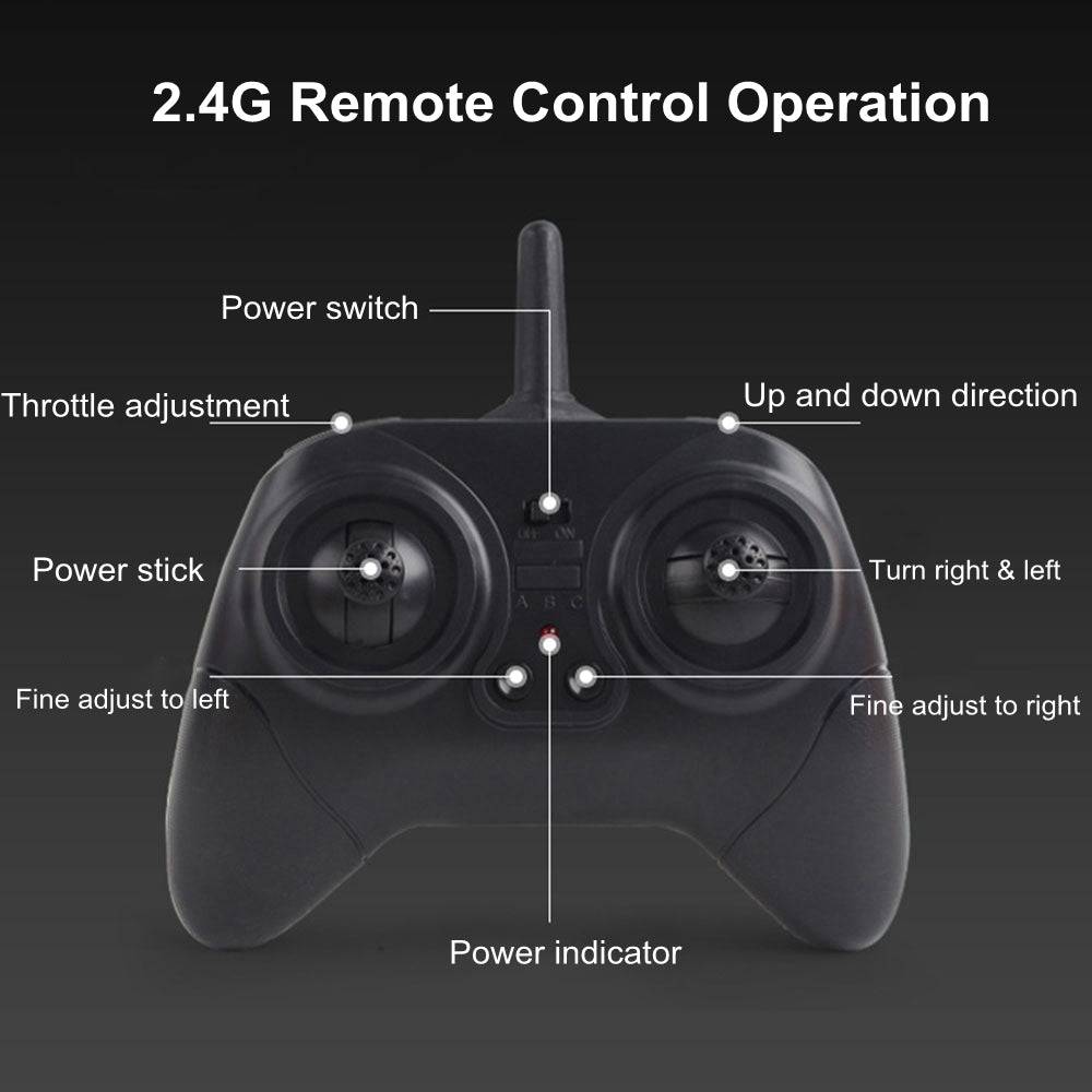 COOLBABY Remote Control Glider,2.4GFixed-Wing Model Aircraft EPP Built-in 6-Axis Gyroscope Remote Control Aircraft - COOL BABY
