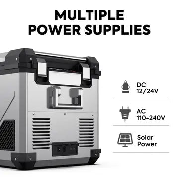 APL55 Dual Zone Portable Fridge Freezer | 55L SECOP Compressor Camping Fridge