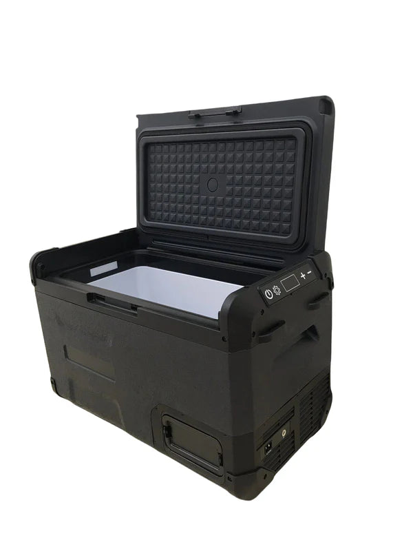25L Camping Car Refrigerator Freezer Cooler Box Black | Portable Compressor Car Fridge