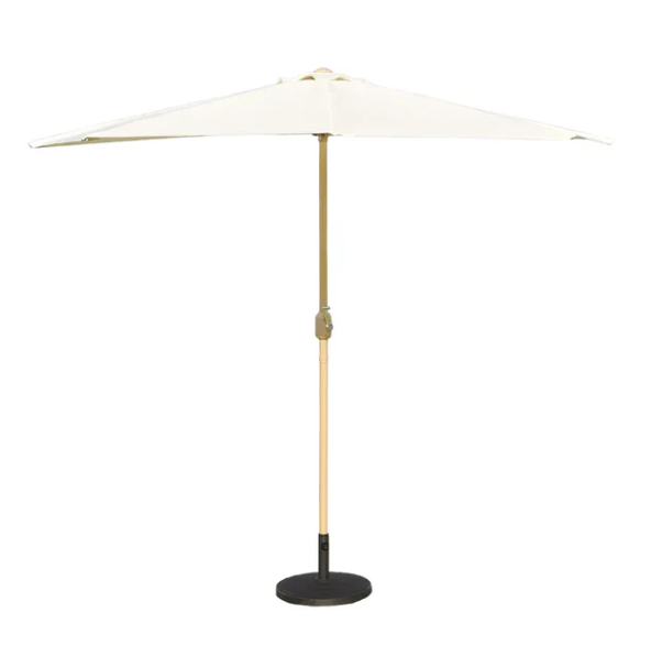 Outdoor Wall Half Umbrella Without Base | Space-Saving Patio & Balcony Umbrella
