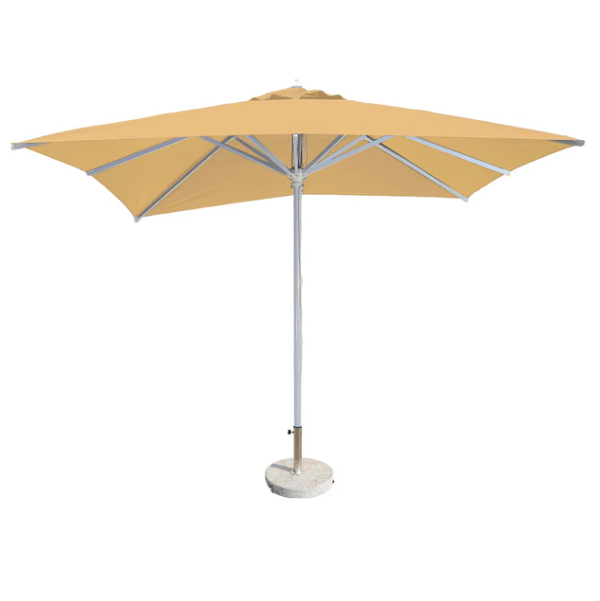 3m x 3m Square Garden Umbrella Without Base | UV-Resistant Outdoor Patio Umbrella